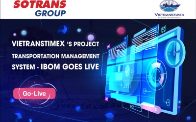 Vietranstimex ra mắt phần mềm Quản lý Vận tải đa phương thức – IBOM
