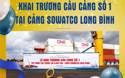 OPENING NEW QUAY AT SOWATCO LONG BINH PORT